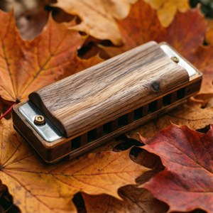 Autumn Wooden Harmonica