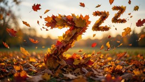 Autumn Zzz Leaves