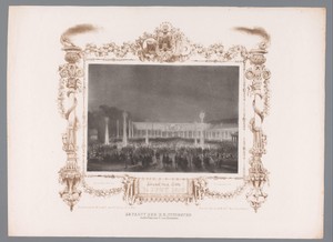Avondfeest voor de studenten, 1836