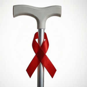 Awareness Ribbon Cane
