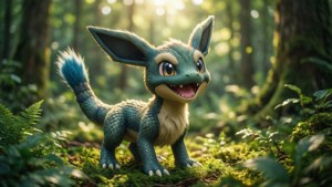 Axew in the Enchanted Forest