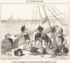 Ayant eu la facheuse idée d'aller... en mer