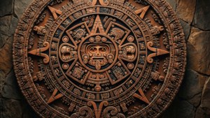 Aztec Calendar Tribal