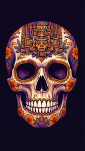 Aztec Sugar Skull