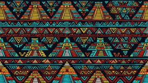 Aztec Tribal Geometry