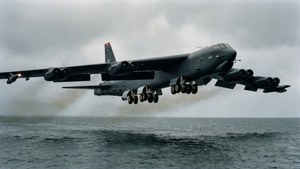 B-52 Over Water