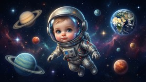 Baby Astronaut Explorer