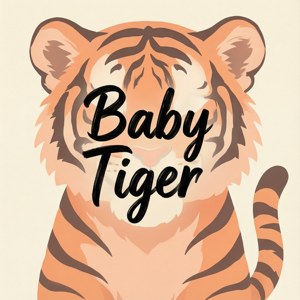 Baby Tiger Typography