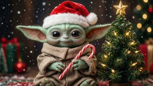 Baby Yoda Christmas Cheer