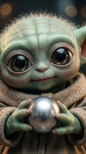 Baby Yoda Close-Up