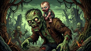 Baby Zombie Jockey