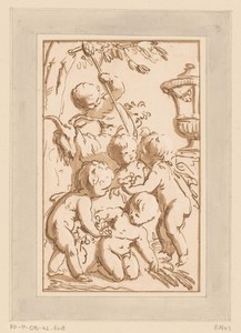 Bacchanaal van Amors