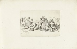 Bacchanten met wijnkruik