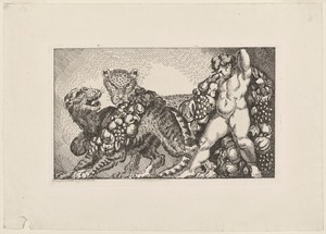Bacchus Accompanied by a Leopard and a Tiger