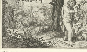Bacchus en Ampelus