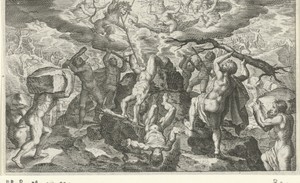 Bacchus helpt de Titanen verslaan