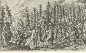Bacchus vindt Ariadne op Naxos