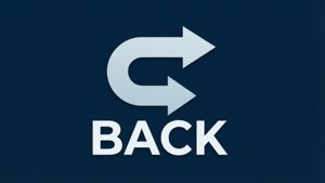 Back Typography Arrow