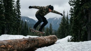 Backcountry Log Jump