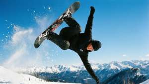 Backflip in Blue