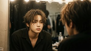 Backstage Candid