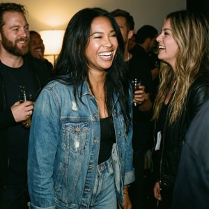 Backstage Laughter