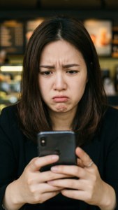 Bad News on Phone