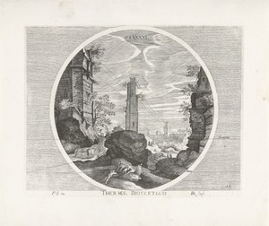 Baden van Dioclectianus, met toren