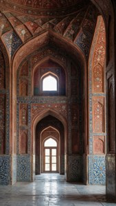 Badshahi Mosque Interior Tiles