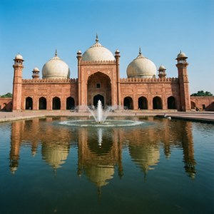 Badshahi Mosque Reflection