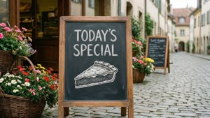 Bakery Special Sign