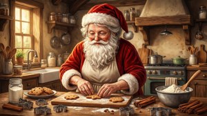 Baking Christmas Cookies