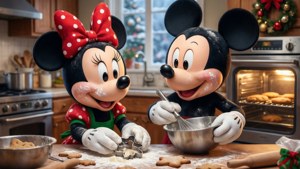 Baking Christmas Cookies