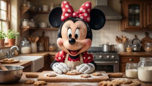 Baking Cookies Minnie
