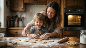 Baking Cookies Together