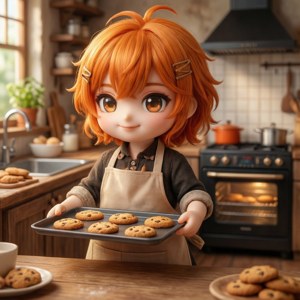 Baking Fresh Cookies