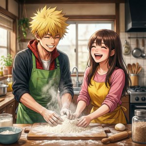 Baking with Big Sister