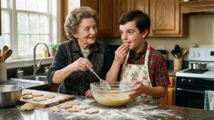Baking with Meemaw