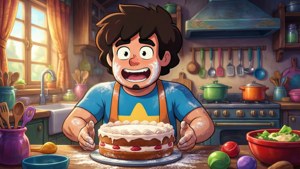 Baking with Steven