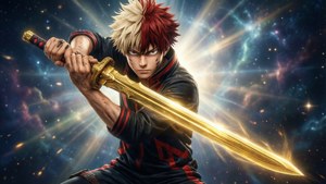 Bakugou the Golden Blade