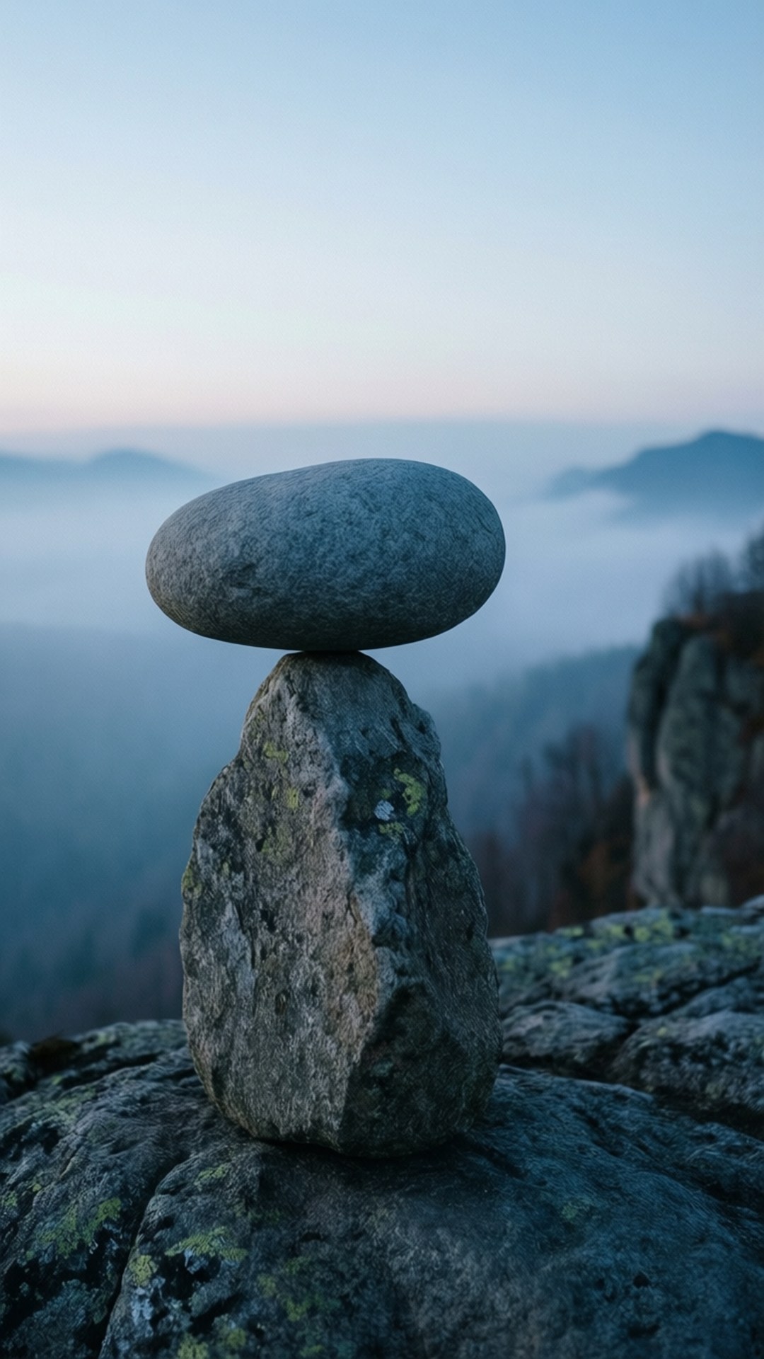 Balanced Cairn by Wallpapers.art Studio