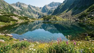 Balea Lake Alpine Beauty