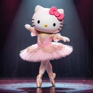 Ballerina Hello Kitty