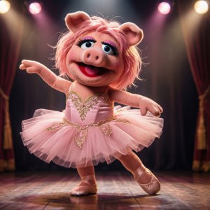 Ballerina Miss Piggy