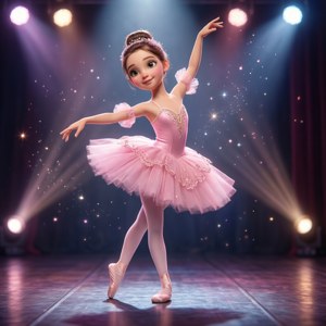 Ballerina Spritzee Dance