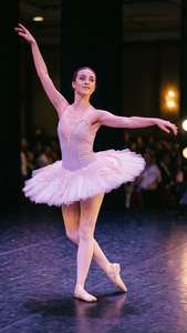Ballet Graceful Pose