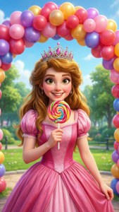 Balloon Arch Princess