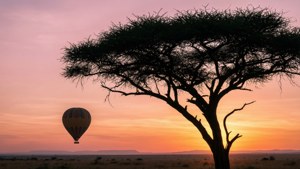 Balloon at Sunrise