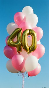 Balloon Bouquet with 40 Foil