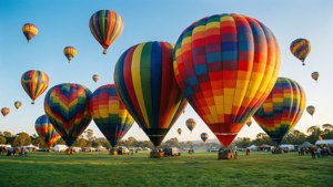 Balloon Festival Over Toowoomba